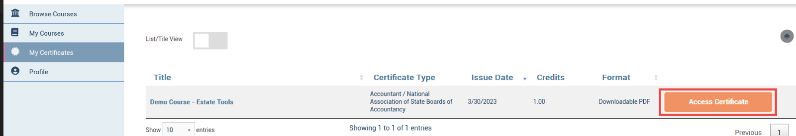 How to Access and Download My Certificates – MasterCPE