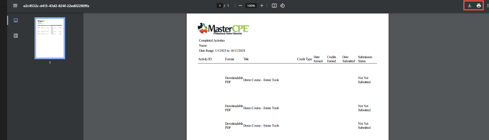 A screenshot of a computer

Description automatically generated